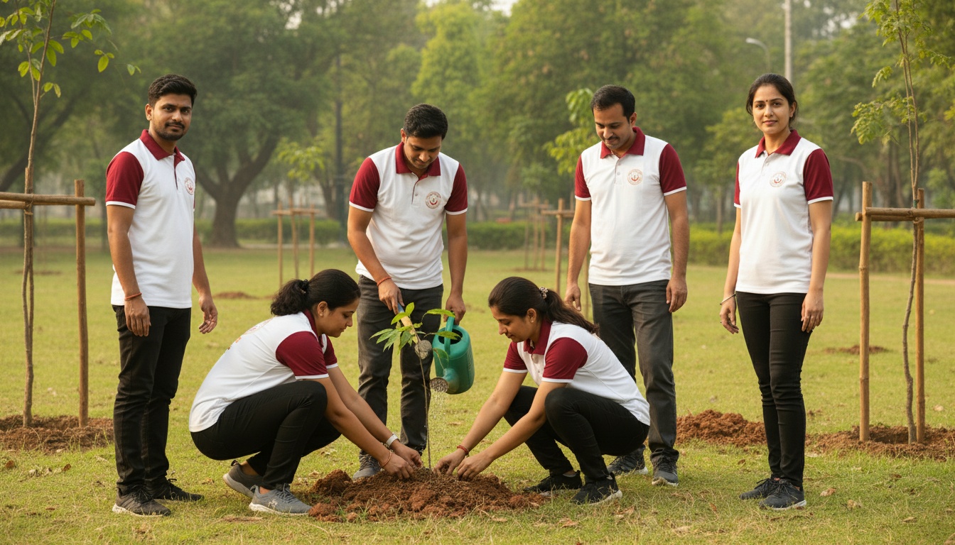 🌿 संकट साथी सेवा फाउंडेशन ने लगाए 500 पौधे, पर्यावरण संरक्षण की दिशा में नई पहल